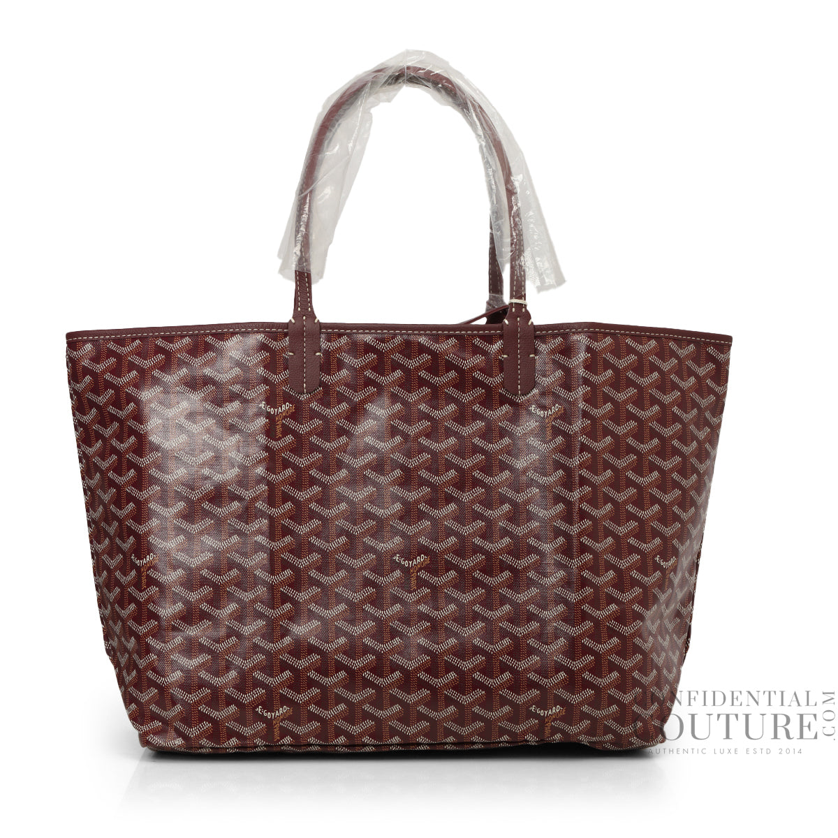 Saint Louis PM Tote Goyardine Canvas Burgundy