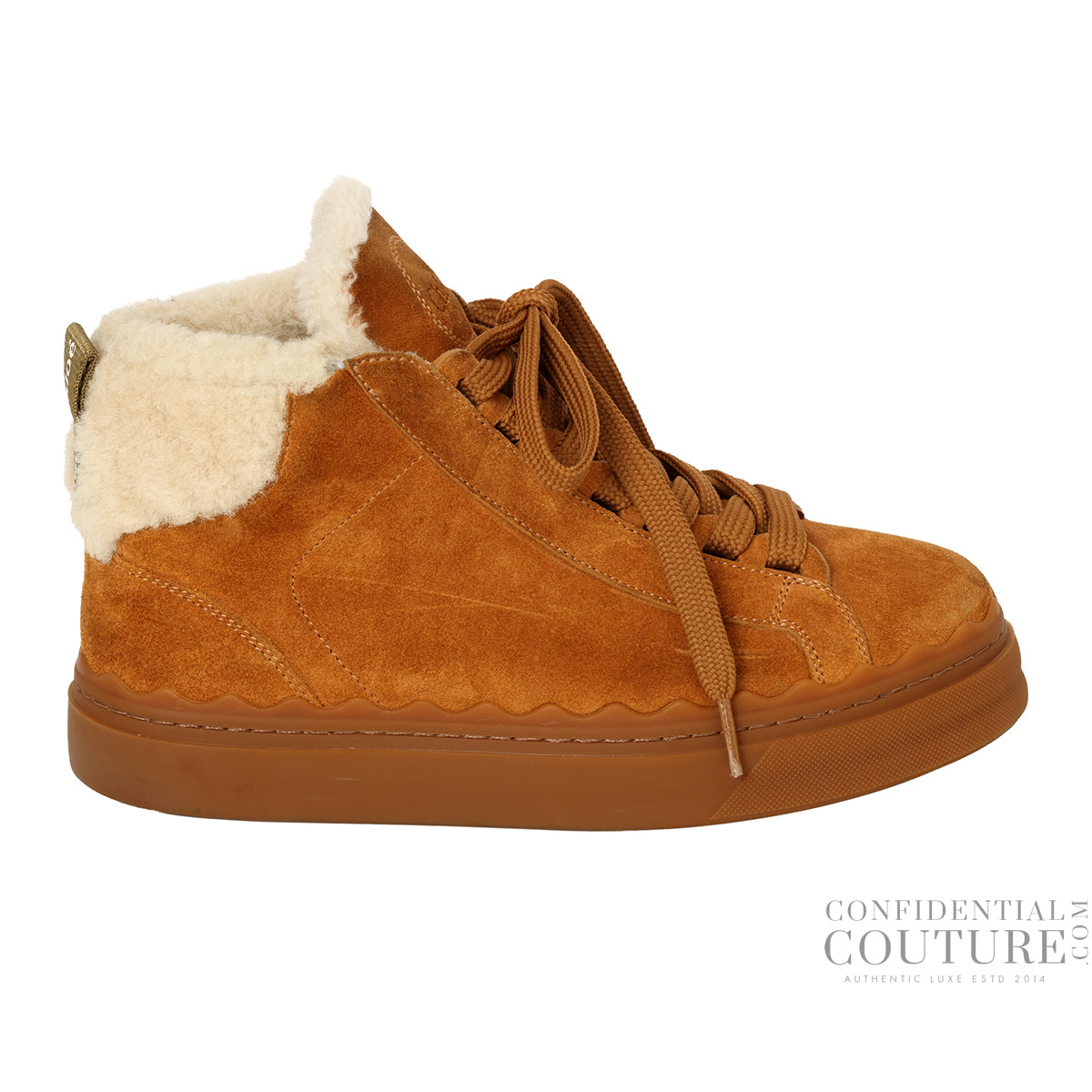 Lauren Shearling High-Top Sneakers EU 35 | US 5 | UK 2.5