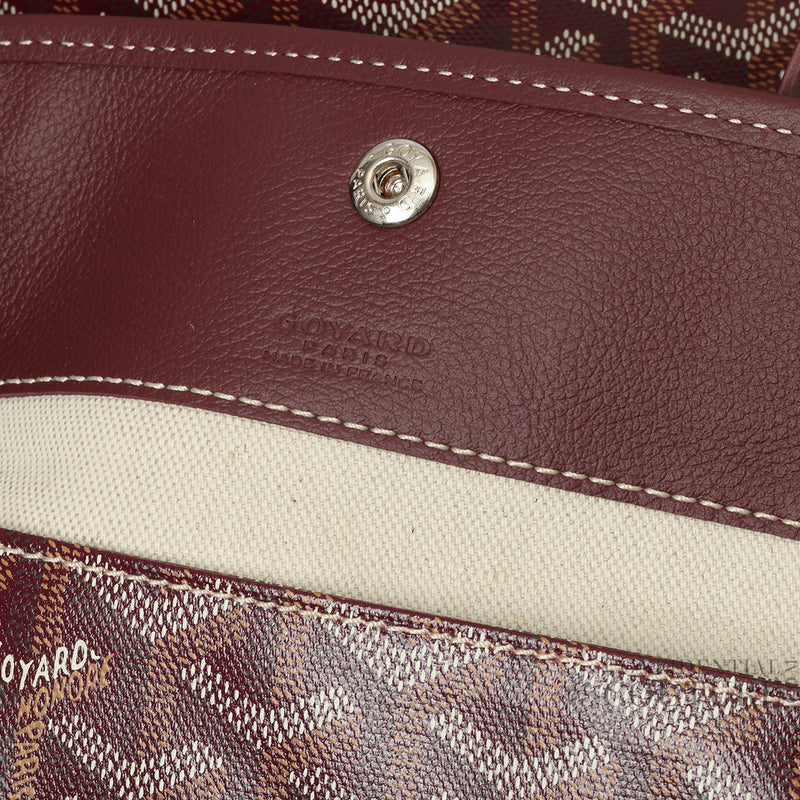 Saint Louis PM Tote Goyardine Canvas Burgundy