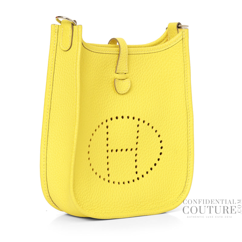 Hermes evelyne yellow tpm crossbody bag price