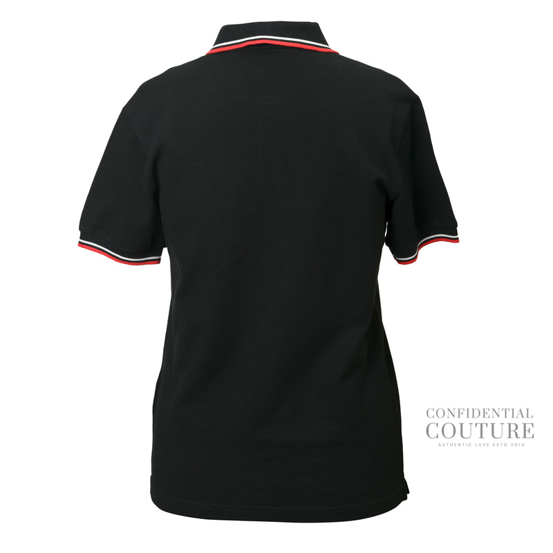 Pre-loved Prada Prada Black Polo Neck Tshirt For Men- M