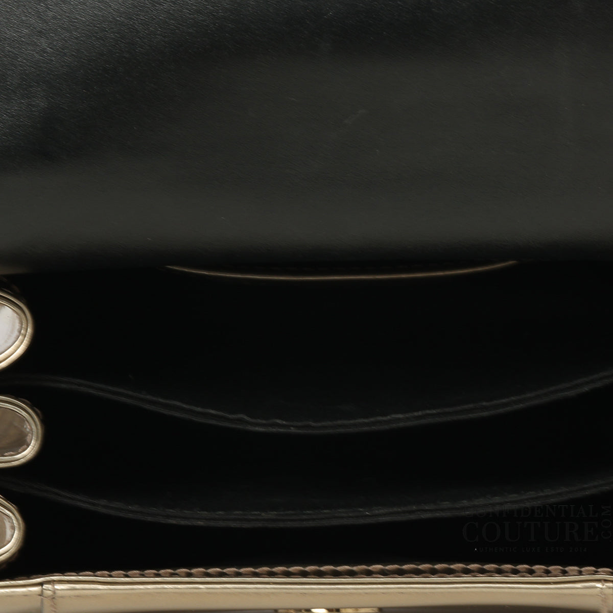 Serpenti Forever Small Top Handle Bag In Champagne