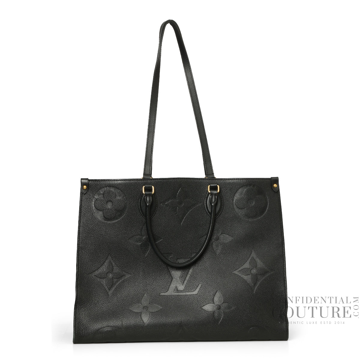 Black Monogram Empreinte Onthego GM Bag