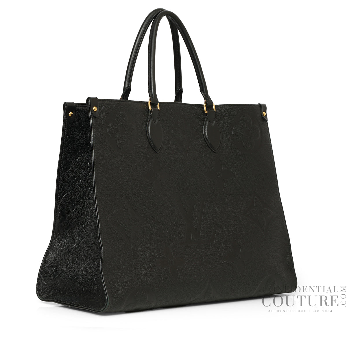 Black Monogram Empreinte Onthego GM Bag
