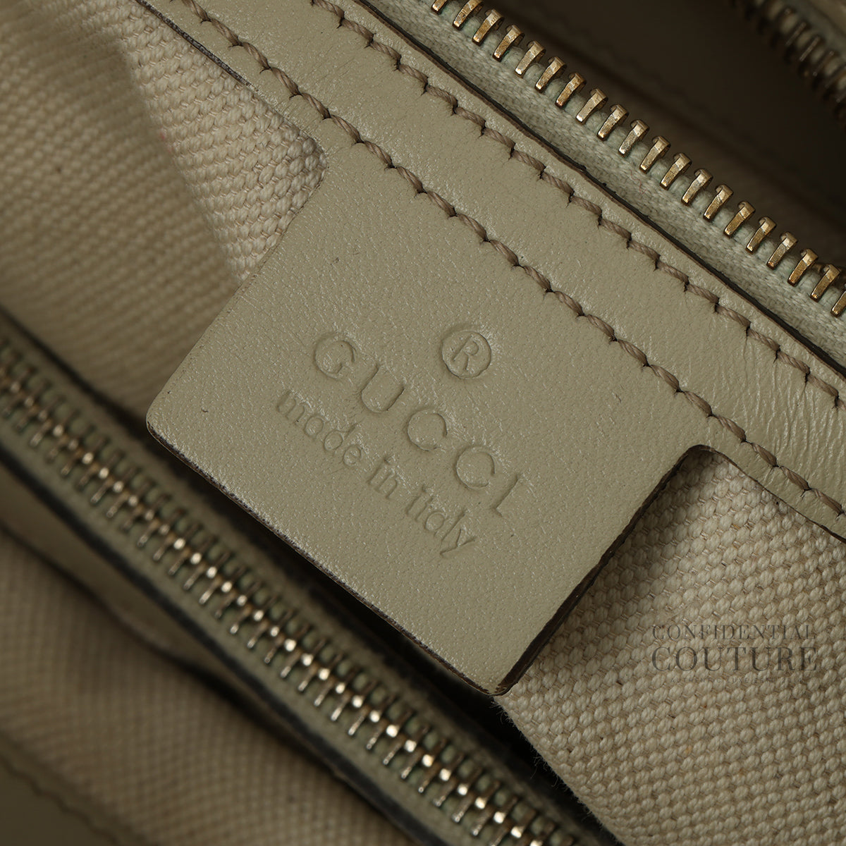 Ivory/Ebony GG Canvas Mayfair Tote Bag