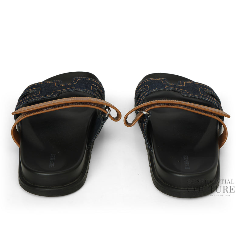 Pre-loved Hermès Chypre Sandal EU 44