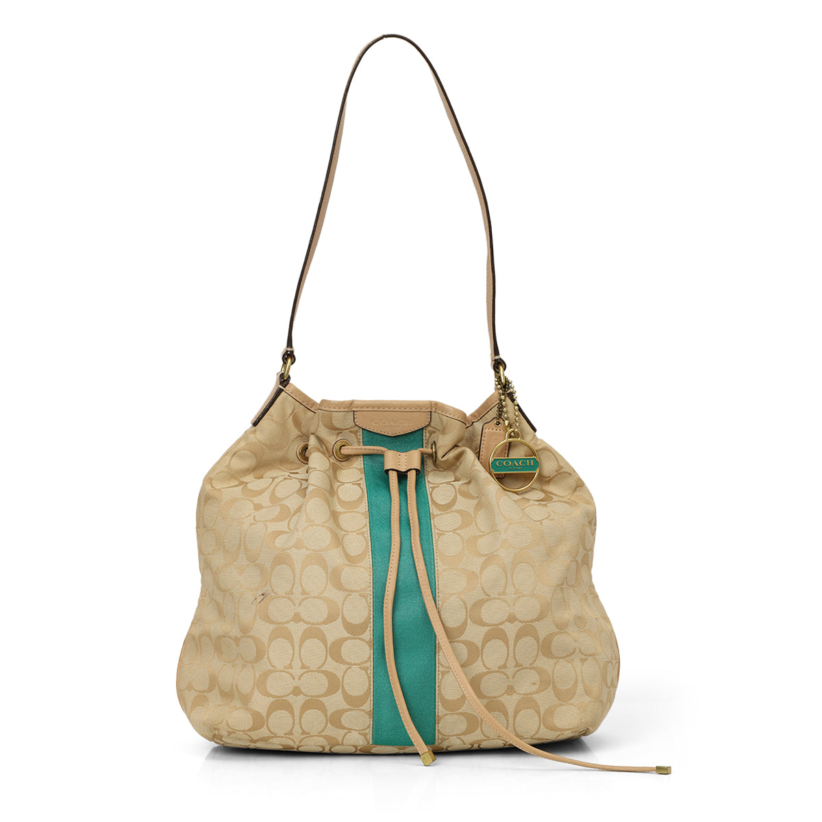 Canvas Drawstring Vintage Bucket Bag One Size