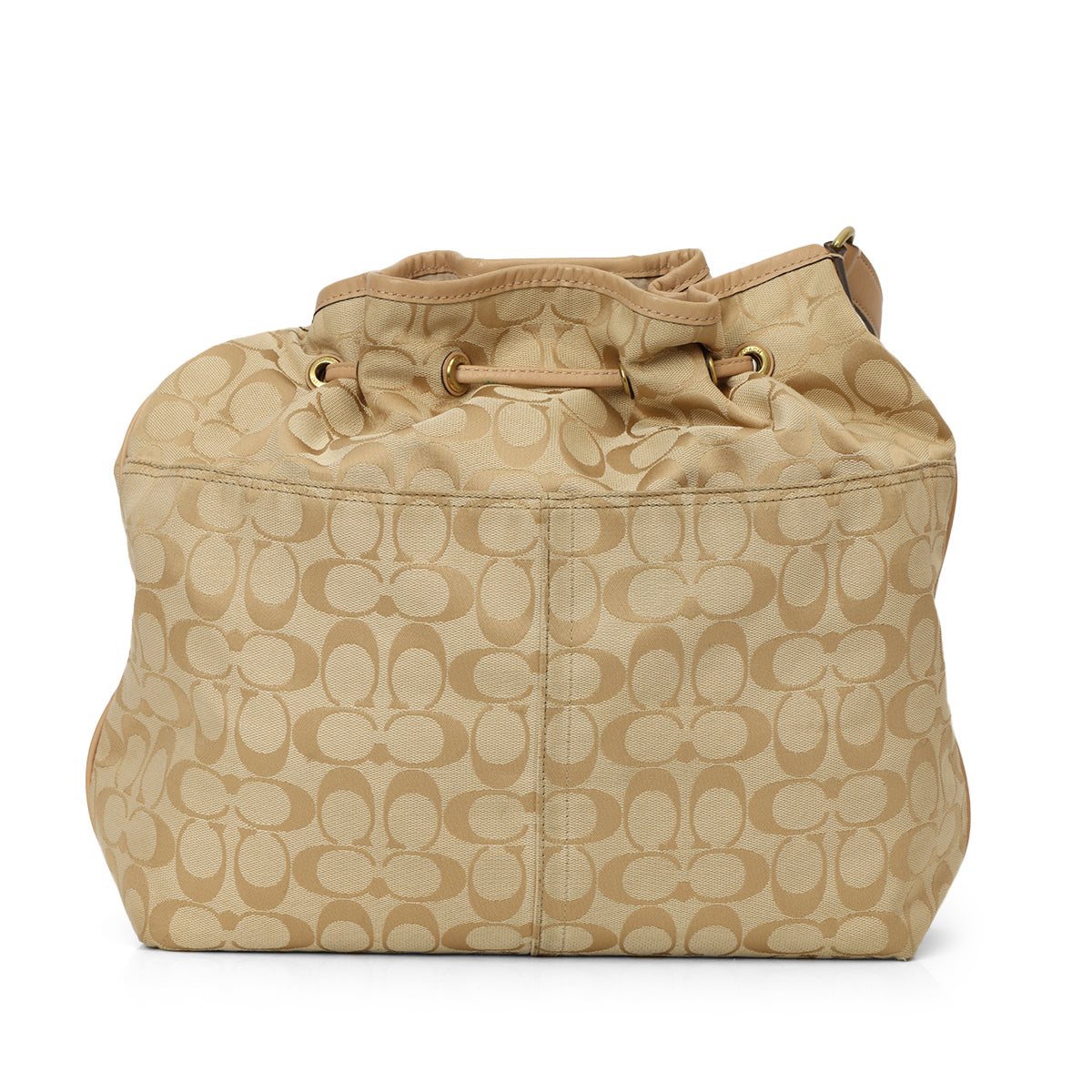 Canvas Drawstring Vintage Bucket Bag One Size