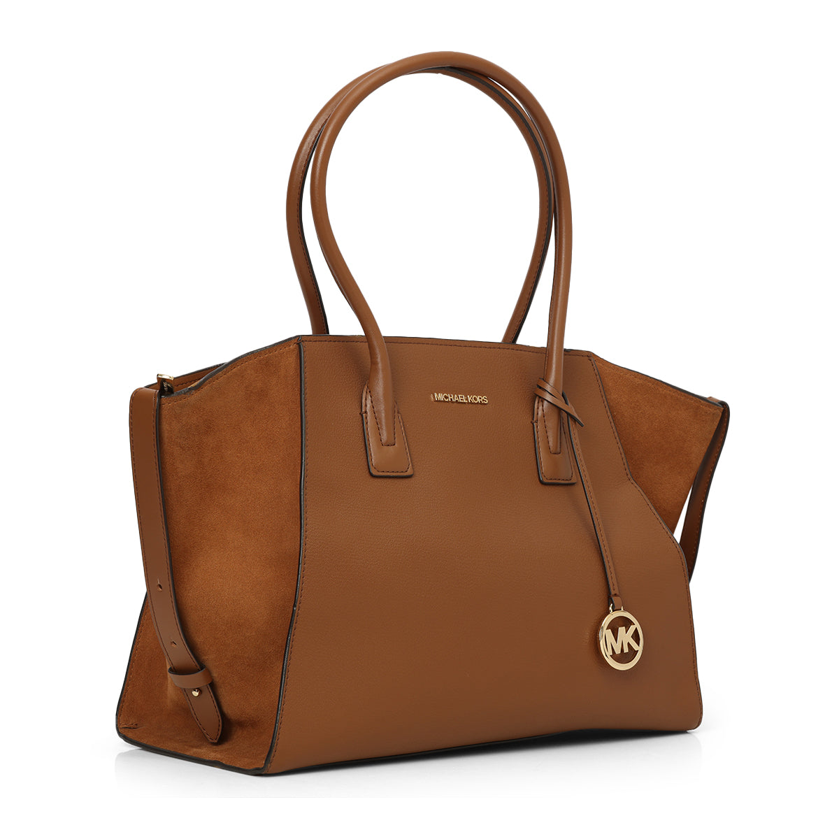 Avril Extra Large Leather And Suede Tote