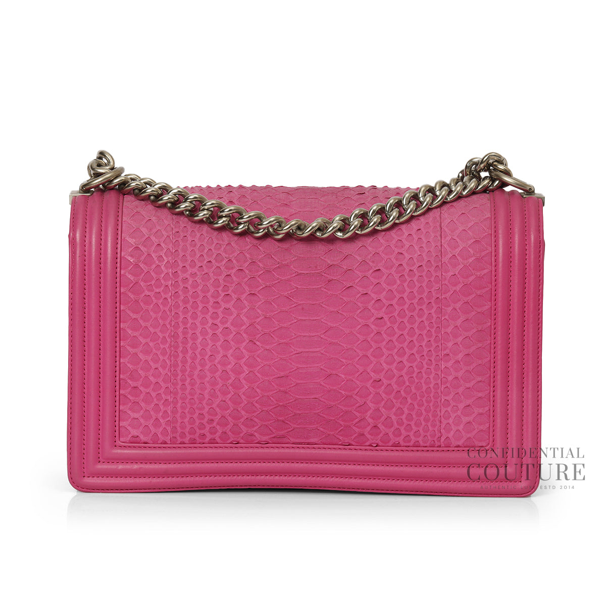 Python Fuchsia Pink New Medium Boy Bag