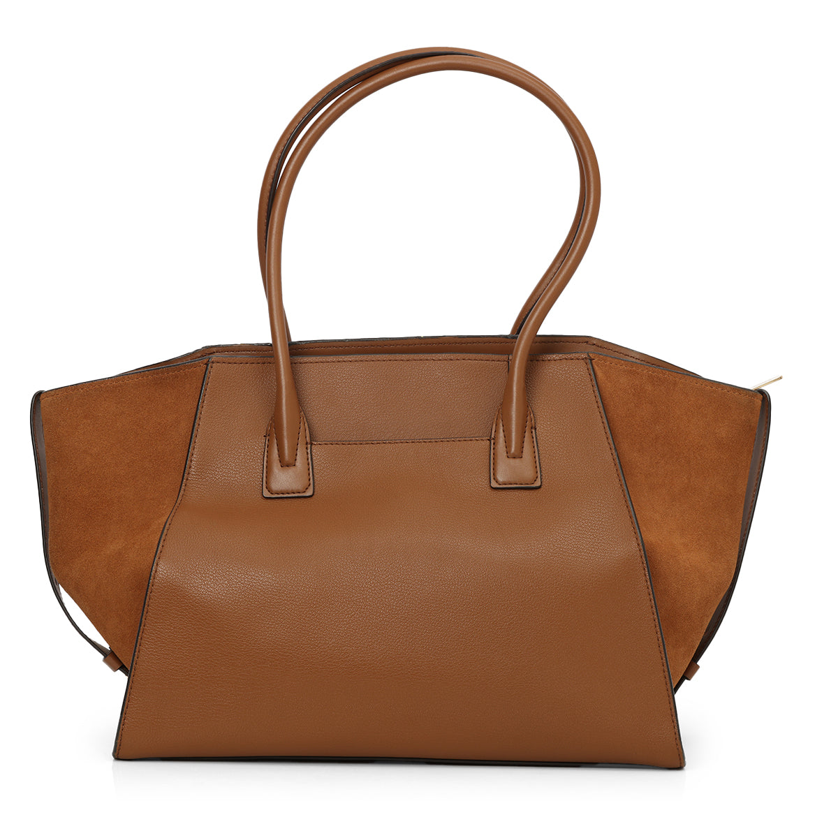 Avril Extra Large Leather And Suede Tote