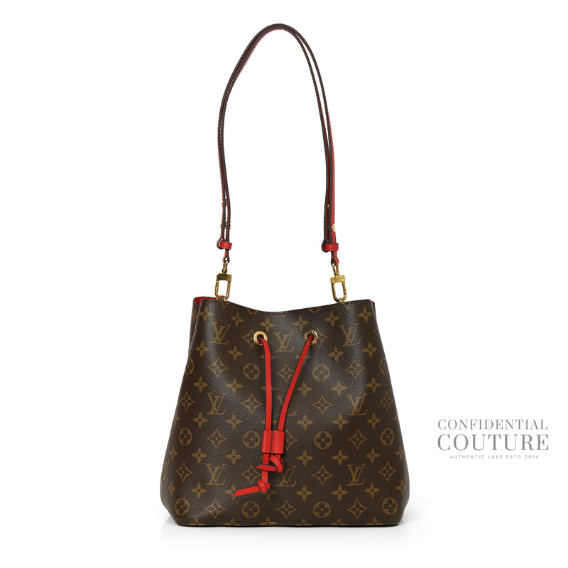 NéoNoé MM Monogram With Red Trims