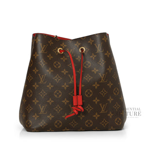NéoNoé MM Monogram With Red Trims