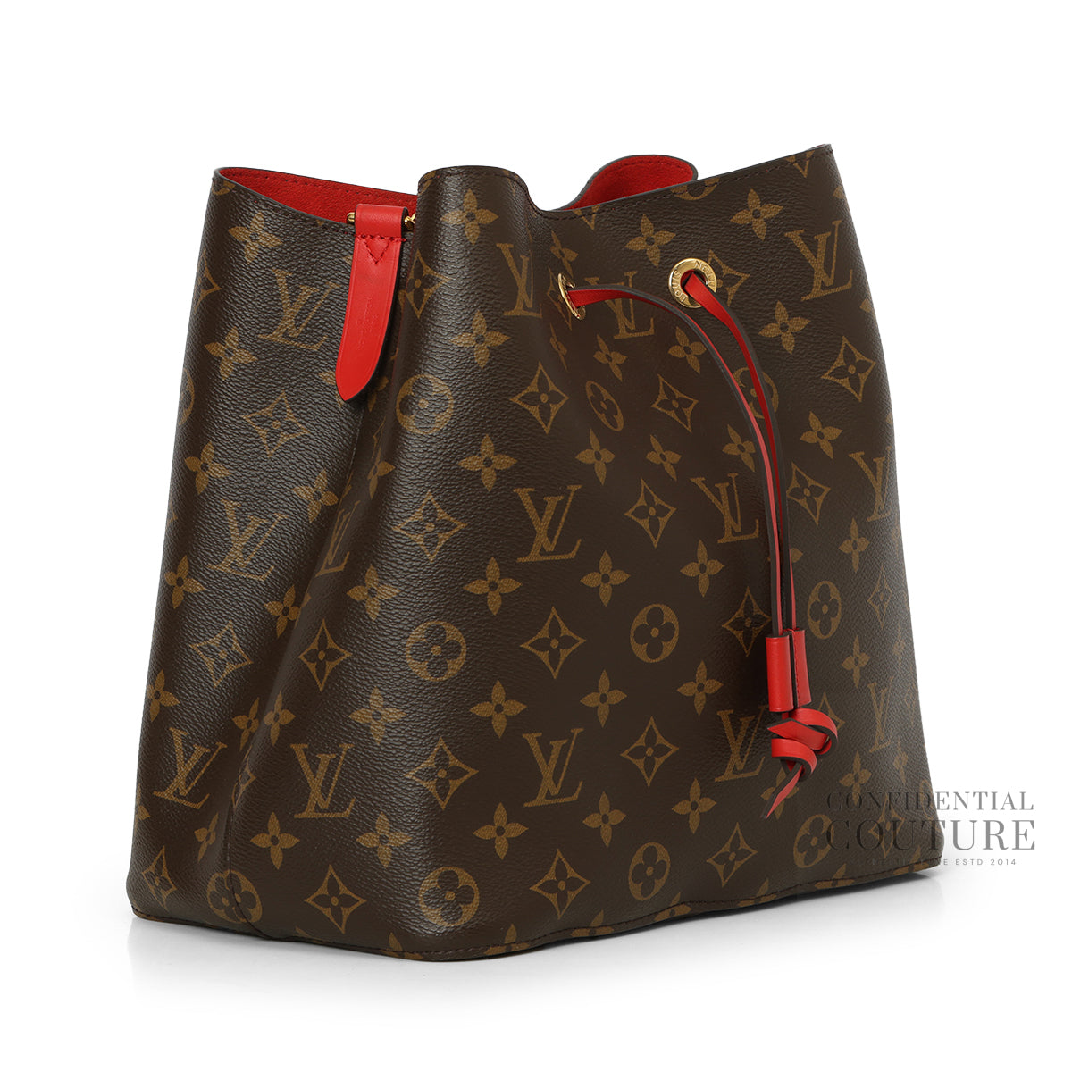 NéoNoé MM Monogram With Red Trims