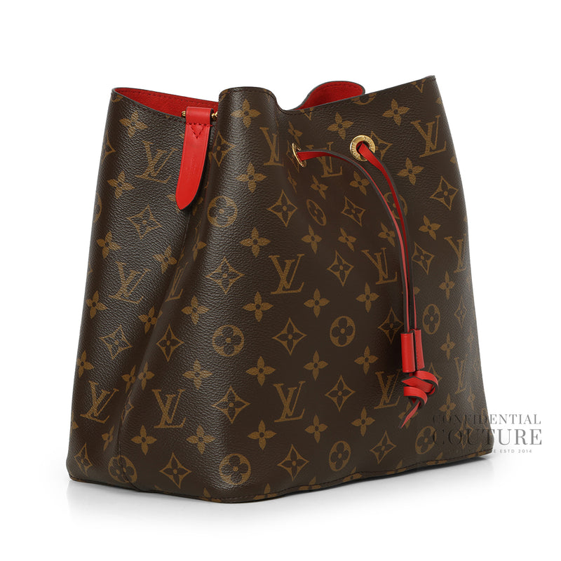 NéoNoé MM Monogram With Red Trims