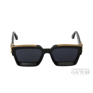 1.1 Millionaires Square Sunglasses With Monogram Pattern