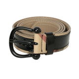Monogram Black Patent Leather Belt Size: 36