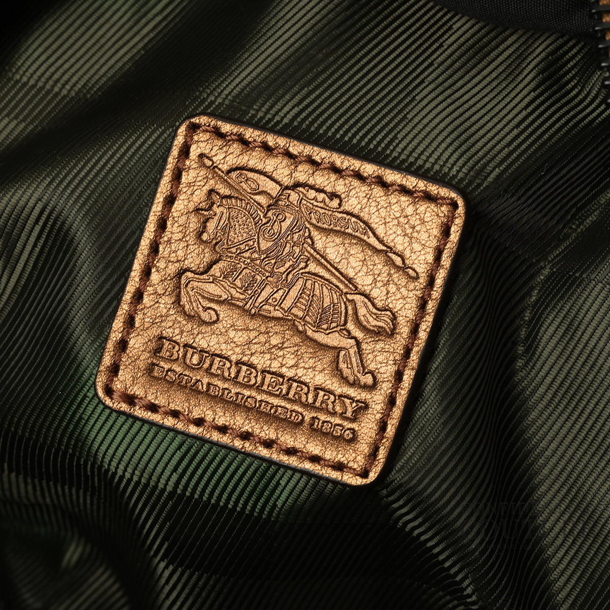 Burberry Black/Beige Check Sophie Bowler Bag