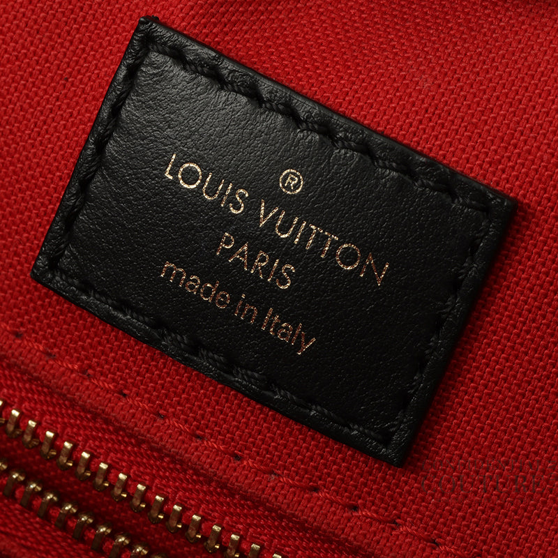 Women Louis Vuitton On-The-Go GM Monogram Reverse Canvas Tote Bag