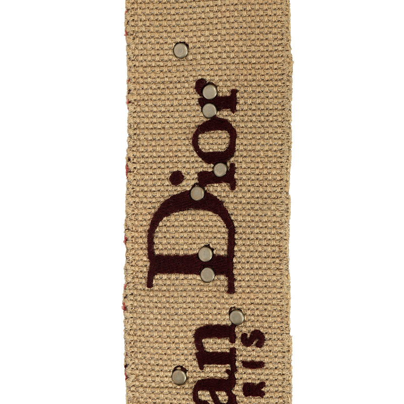 Canvas Studded Shoulder Strap One Size