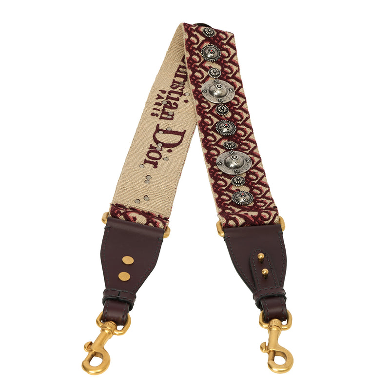 Canvas Studded Shoulder Strap One Size