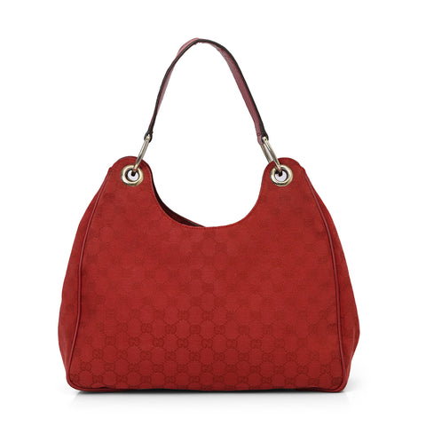 Red GG Guccisima Hobo Bag