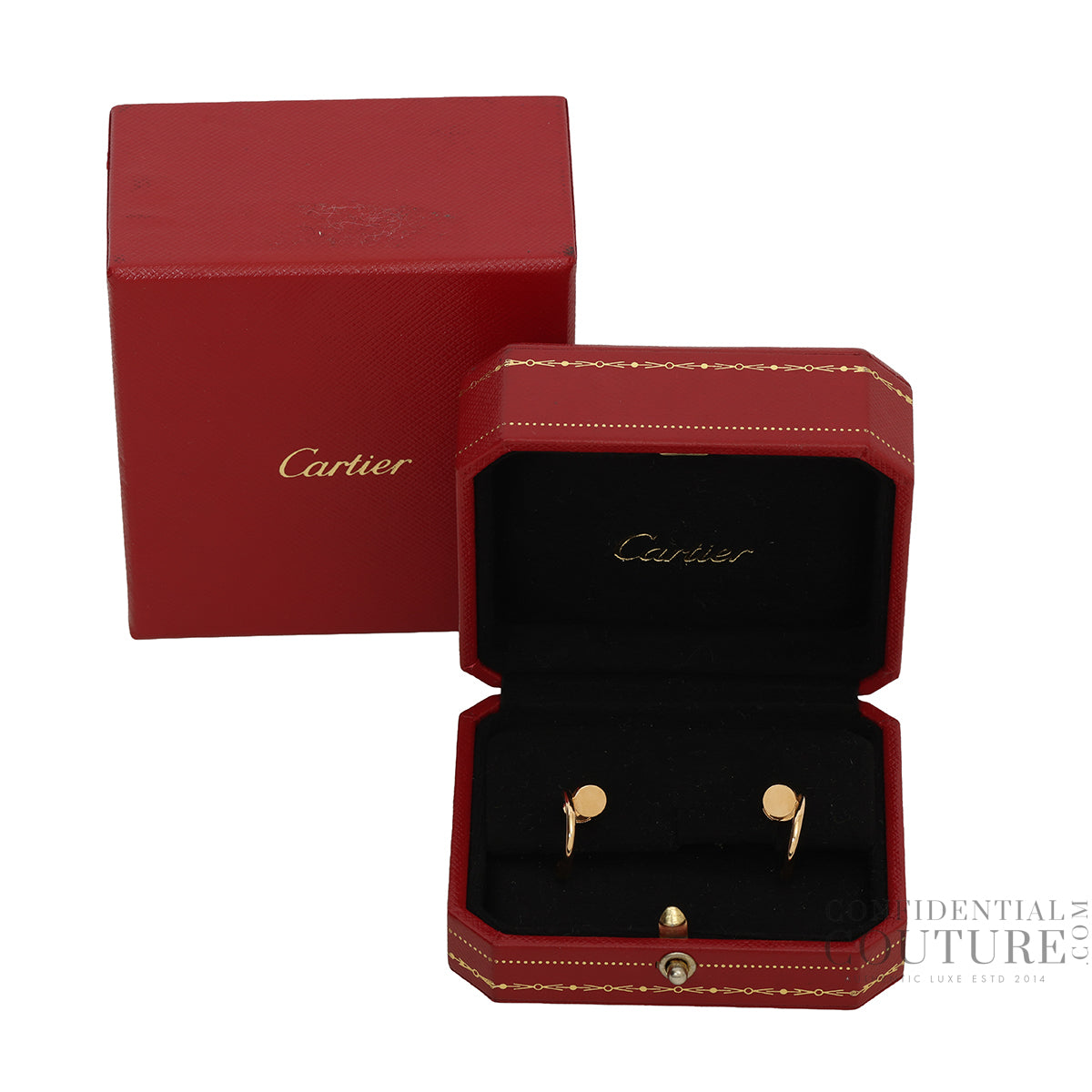 Juste un Clou Hoop Earrings in 18K Yellow Gold | Small Model
