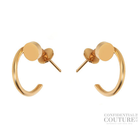 Juste un Clou Hoop Earrings in 18K Yellow Gold | Small Model