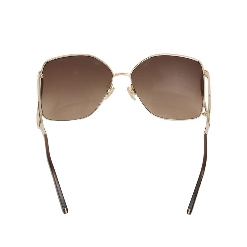 pre-loved Chloe Jackson Brown Square Sunglasses