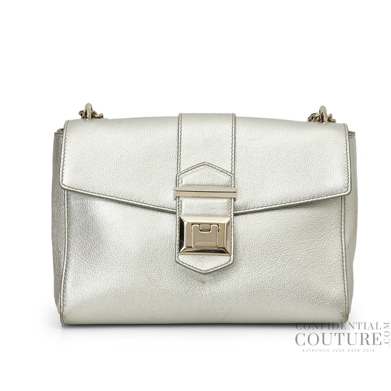 Silver Marianne Shoulder Bag
