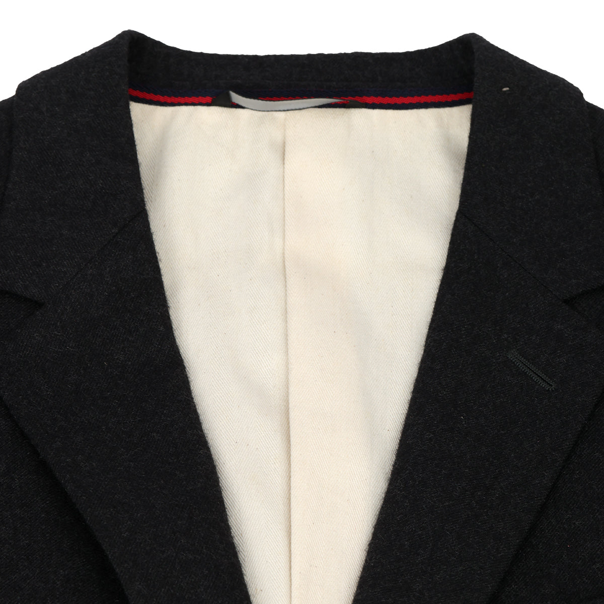 Dark Grey 100% Cotton Lana Blazer For Men- TG 50R