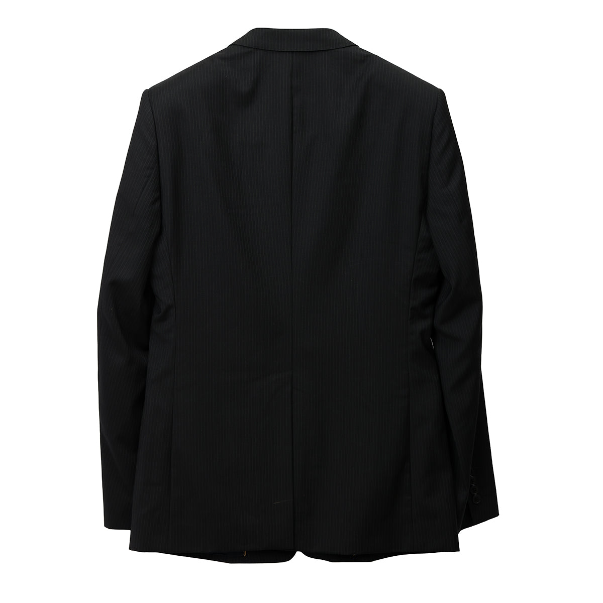 Black Stripe Two Piece Suit For Men- UK42