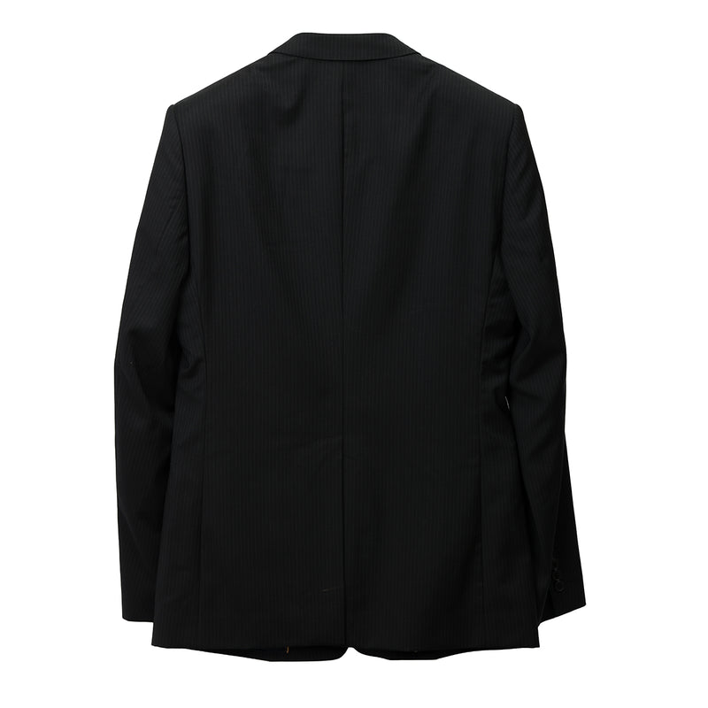 Pre-loved Dolce & Gabbana Black Stripe Two Piece Suit For Men- UK42