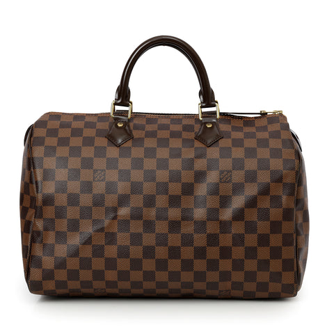 Damier Ebene Speedy 35 Bag