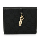 GG Canvas Jackie Compact Wallet