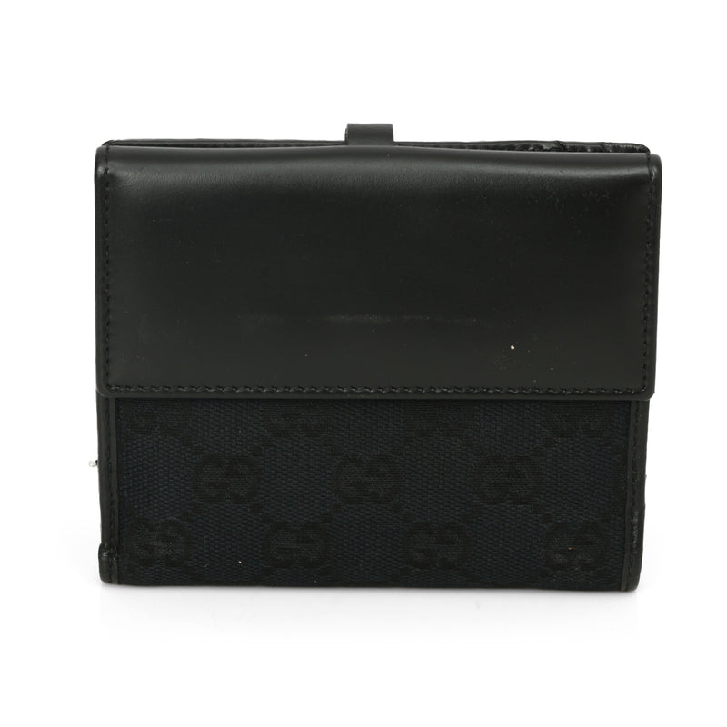 GG Canvas Jackie Compact Wallet