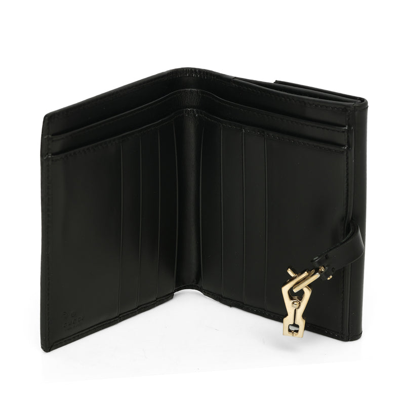 GG Canvas Jackie Compact Wallet