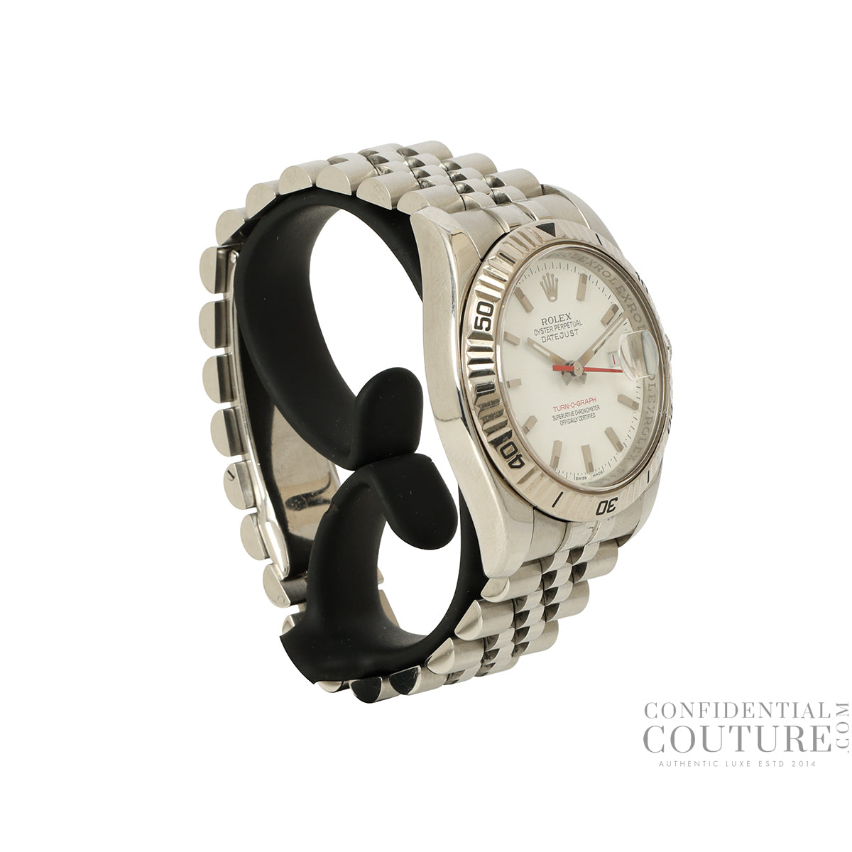 Datejust Turn-O-Graph Oystersteel and White Gold Jubilee 36MM
