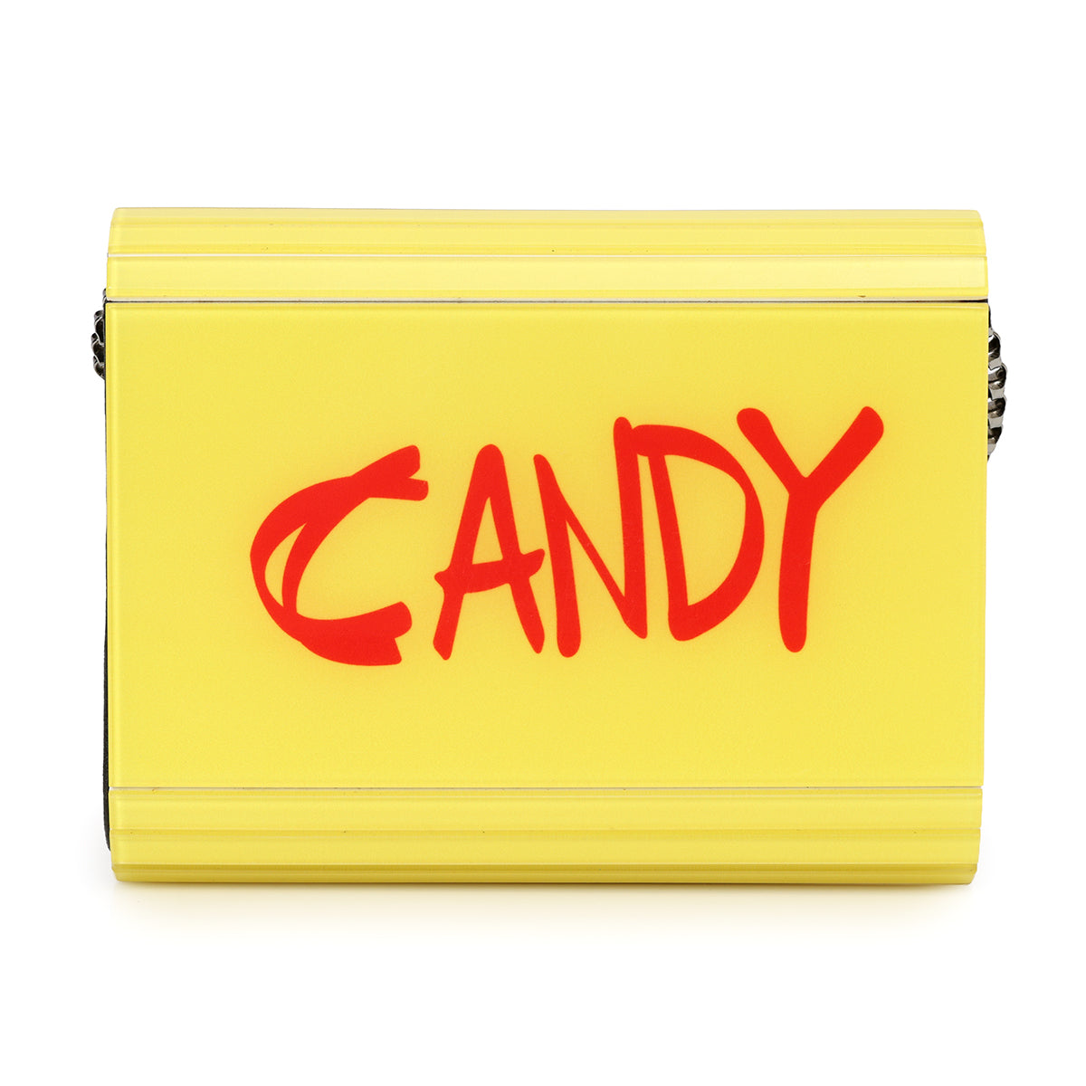 Yellow Graffiti Candy Clutch Bag One Size