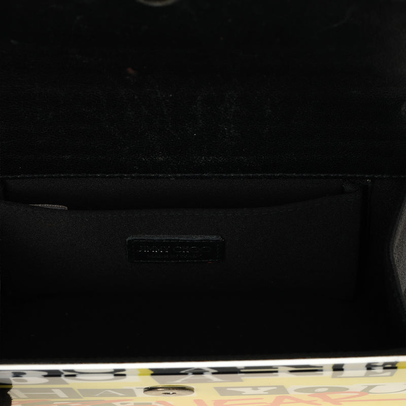 Pre loved jimmy choo yellow clutch bag one size sale