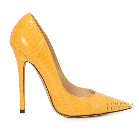 Panelled Elaphe Sun Pumps EU 37.5 | UK 4.5 | US 7.5