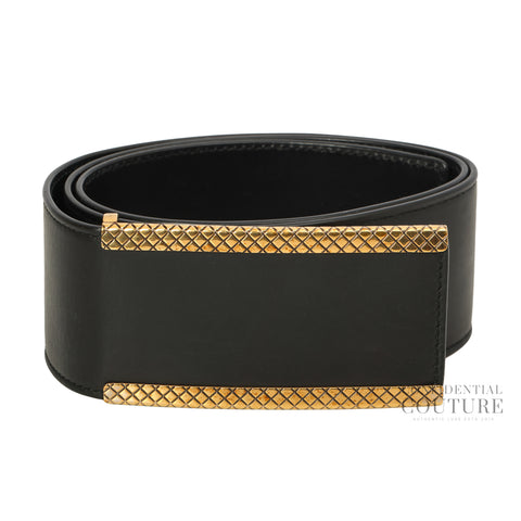 Black Leather Belt For Women | 75/30