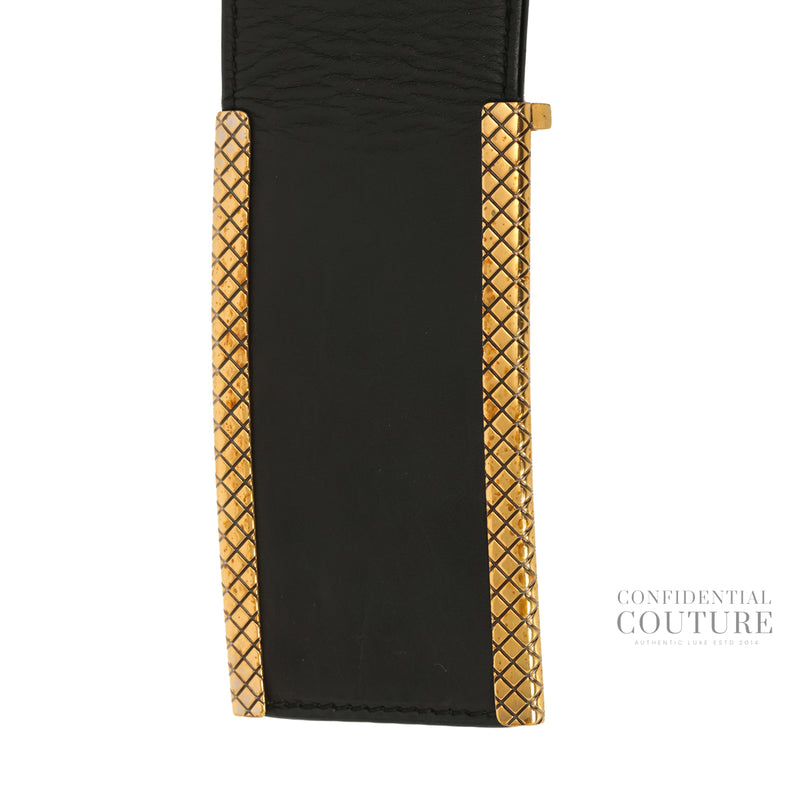 Black Leather Belt For Women | 75/30