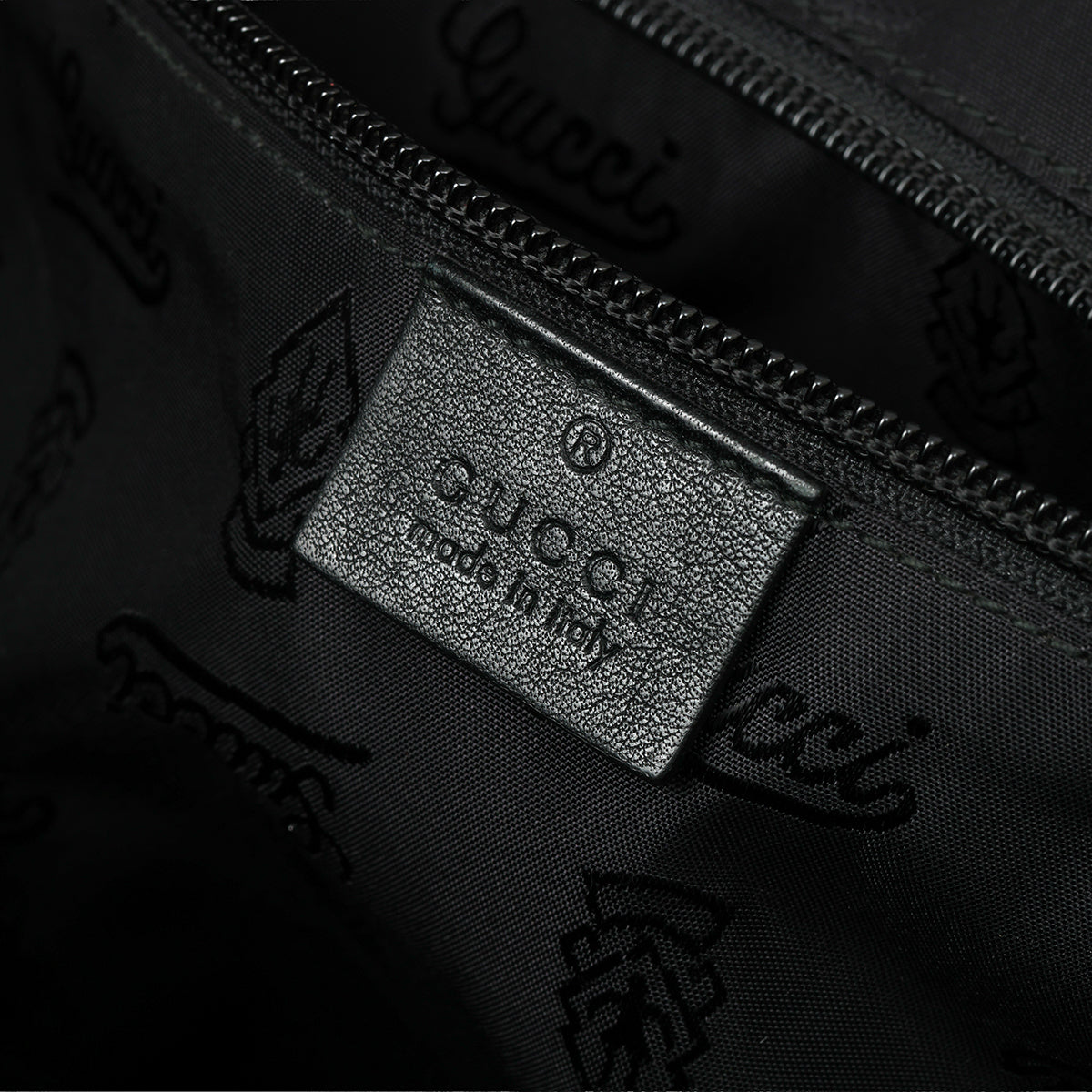 Black GG Signature Briefcase