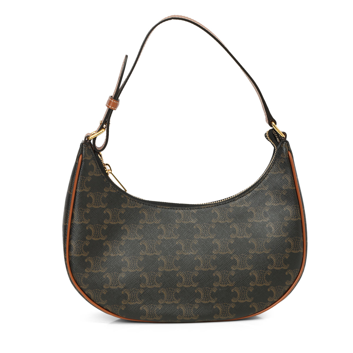 Medium Ava Bag In Triomphe Canvas And Calfskin
