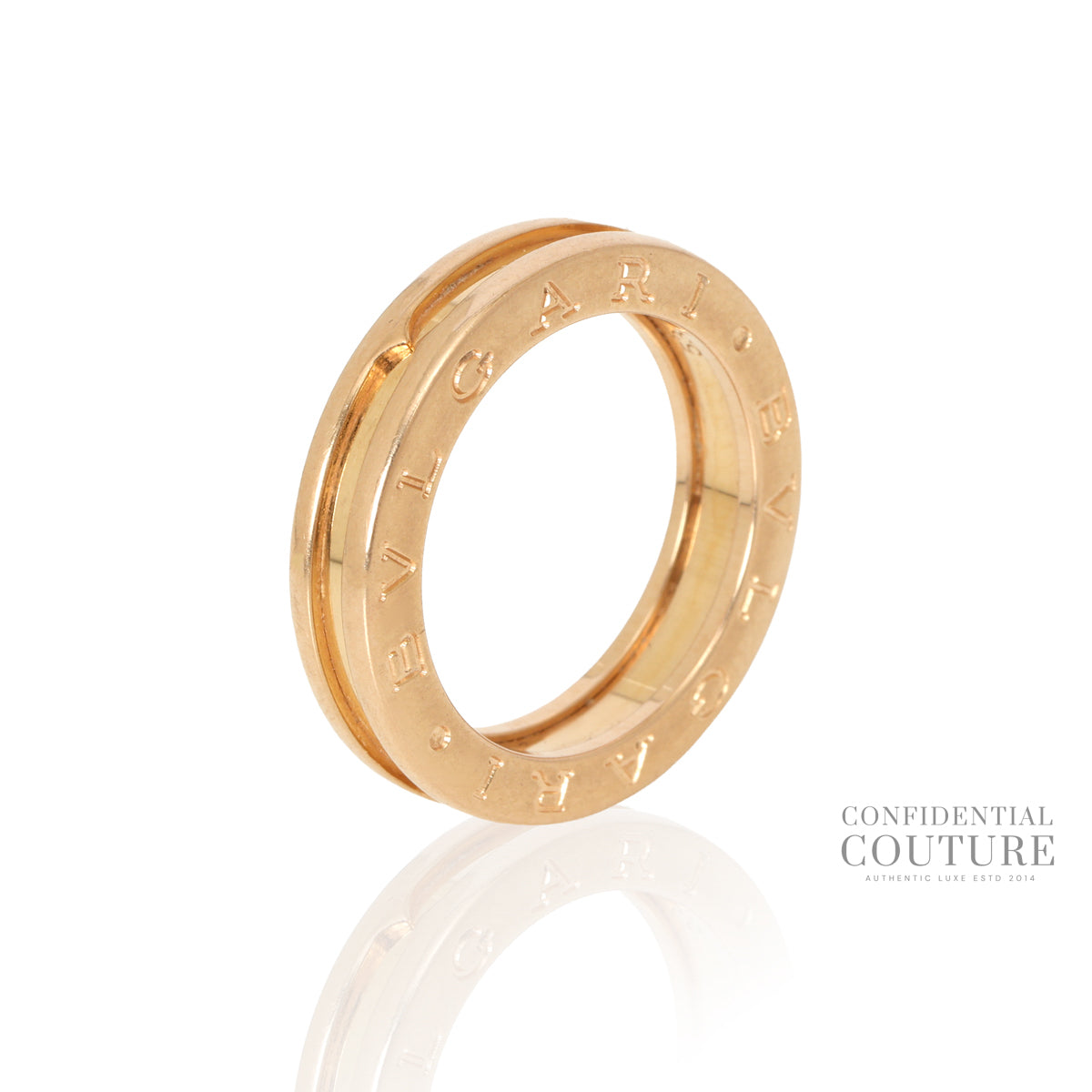 B.Zero1 One-Band Ring In 18 kt Rose Gold
