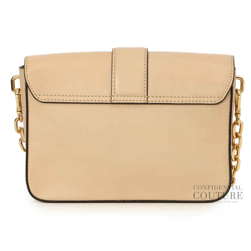 Authentic Michael Kors Nude Carmen Shoulder Bag