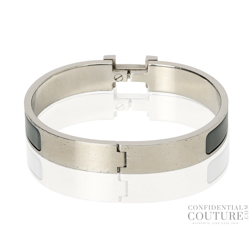 Women hermes clic h bleu abysse bracelet