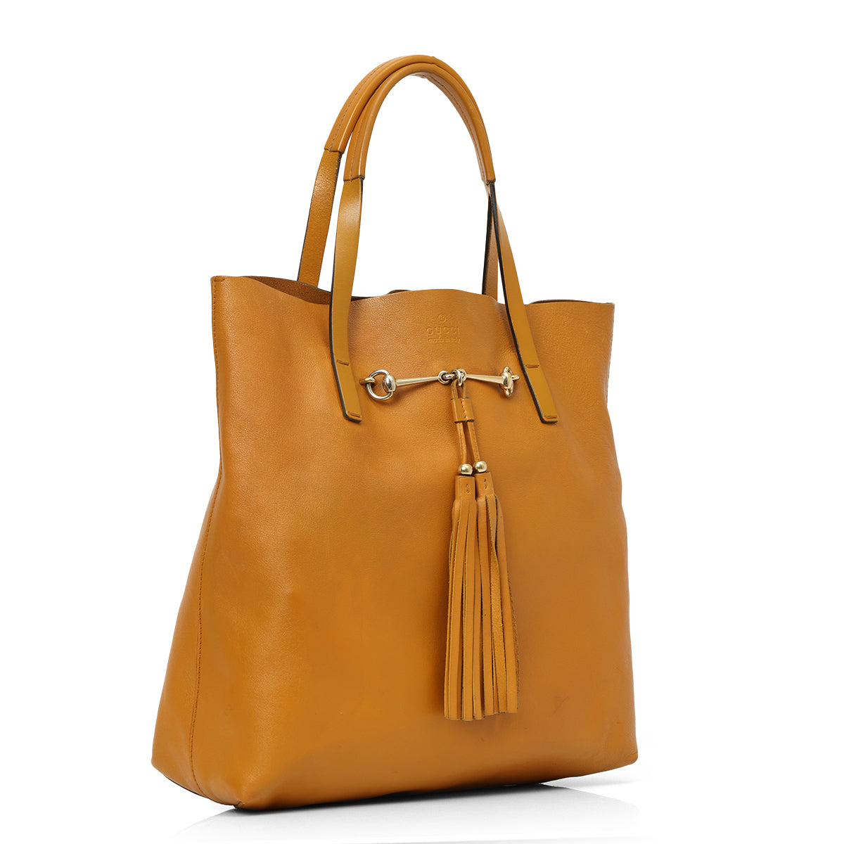 Horsebit Yellow Leather
