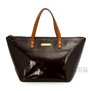 Amarante Monogram Vernis Bellevue PM Bag